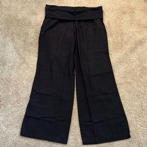 Women’s Old Navy Large Black Linen Pants